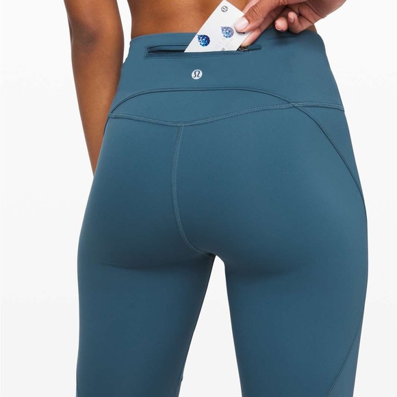 Lululemon hot pursuit HR crop 21” - Picture 2 of 9